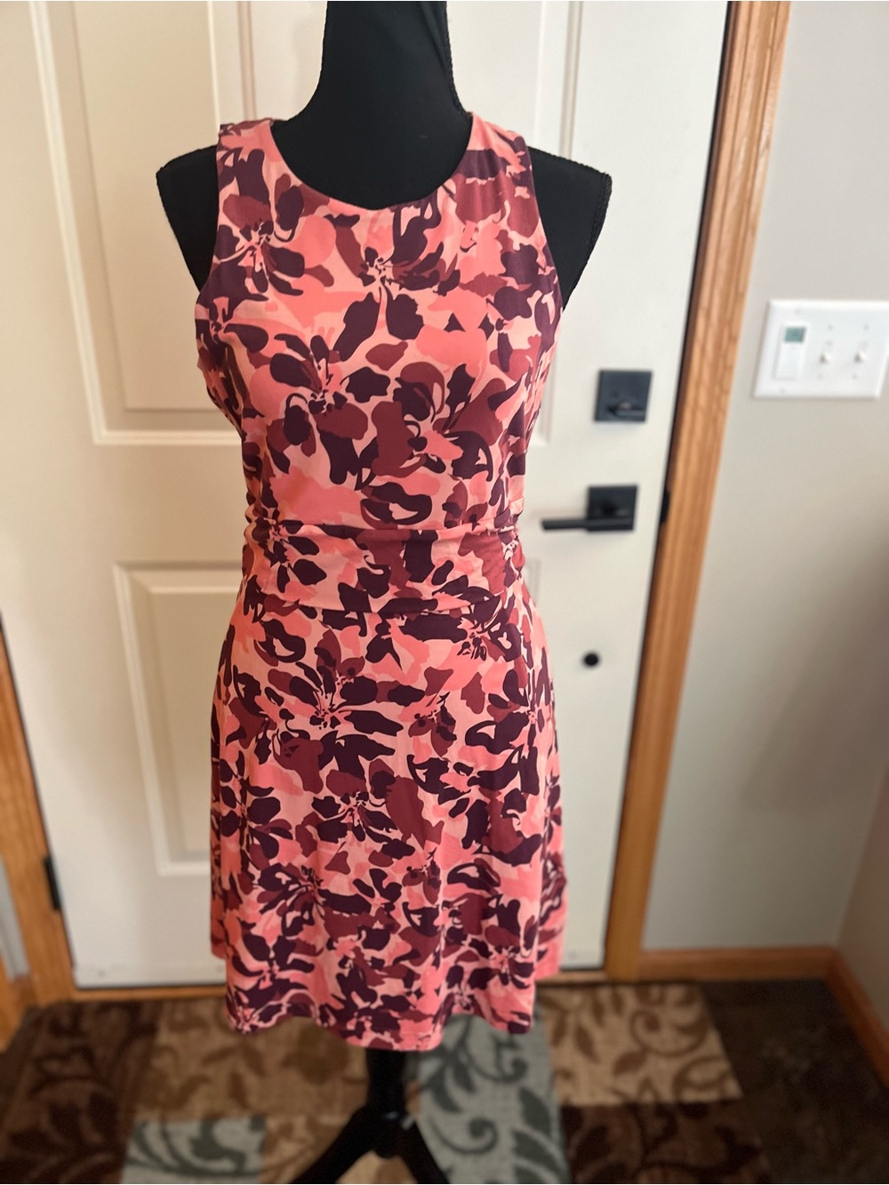 KUHL Skyla primrose floral cotton blend sleeveless pull on dress. Size medium